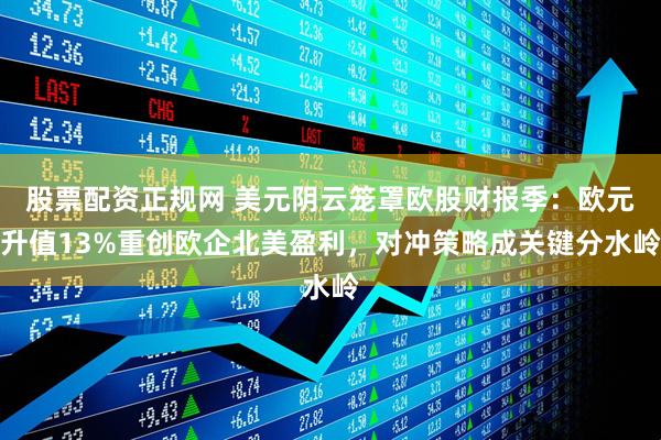 股票配资正规网 美元阴云笼罩欧股财报季：欧元升值13%重创欧企北美盈利，对冲策略成关键分水岭